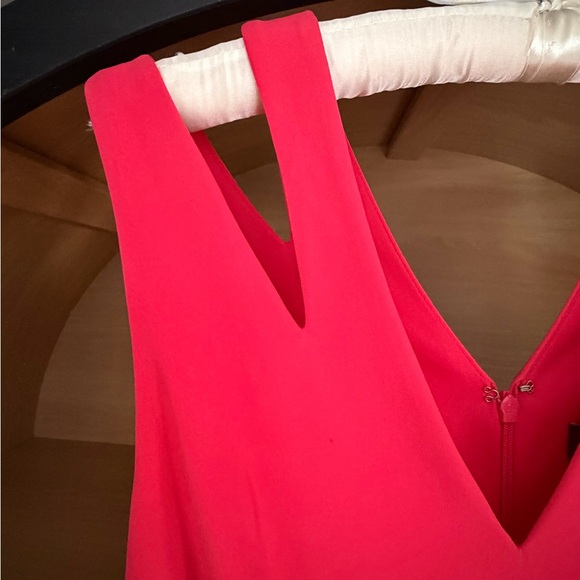 Vince Camuto• | Layered High-Low Dress| Med Pink | Size 6 - Picture 6 of 13